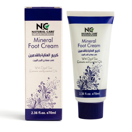 Dead Sea Mineral Foot Cream - Natural Care 1000