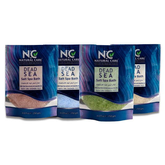 Dead Sea Mineral Salt Spa Bath Set - Natural Care 1000